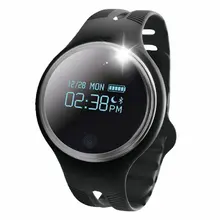 E07 Bluetooth 4.0 спортивный смарт-браслет IP67 Водонепроницаемый Фитнес сна трекер SmartBand напоминание для Android и iOS смартфон
