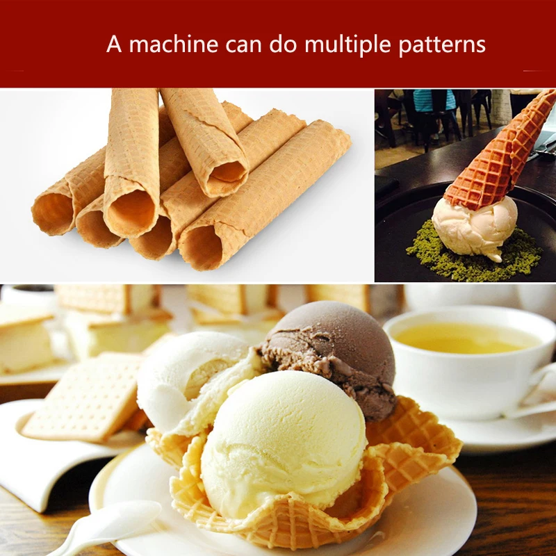 factory ice cream cone machine