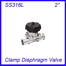 " SS316L EPDM зажим мембранный клапан стерильные пищевой f вина, молоко, напитки