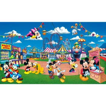 

Playful Paradise Backdrop Computer Printed Photography Background Digital Printing Floral Wedding Birthday Party Baptism Show