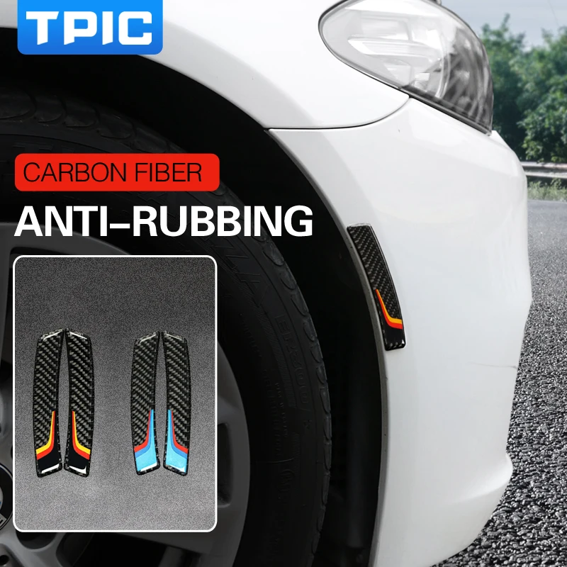 

Carbon Fiber Wheel Eyebrow Protector Strip Stickers Universal For BMW E90 E60 F30 F10 Audi A3 A4 Mercedes W204 W205 Accessories