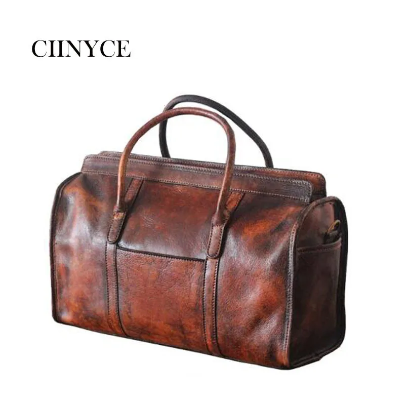 

Limited New Design Nature skin Genuine Cow Leather Solid Vintage Casual Tote Women Cowhide Crossbody Shoulder Bags Handbag