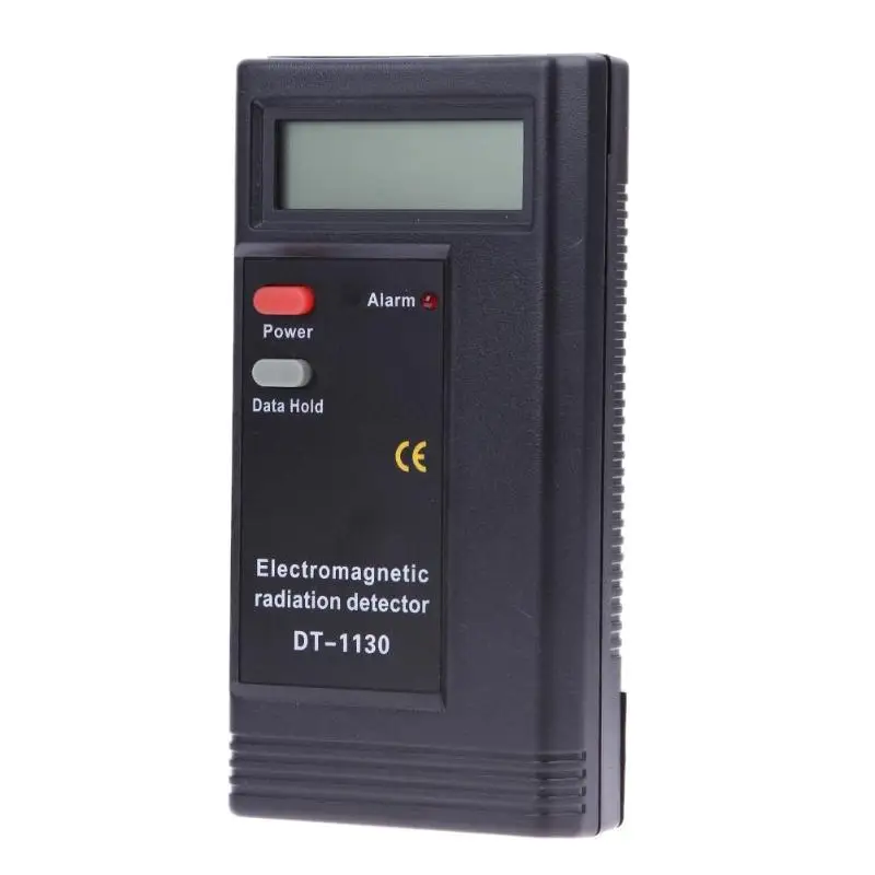 ЖК-цифровой дозиметр радиации Профессиональный EMF метр для измерения электромагнитных ручных измерений