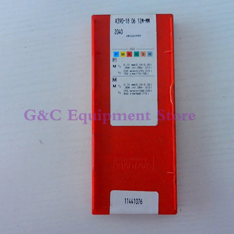 

ORIGINAL BRAND R390-180612M-MM 2040 CNC TURNING TOOL R390-18 06 12M-MM 2040 CARBIDE INSERTS
