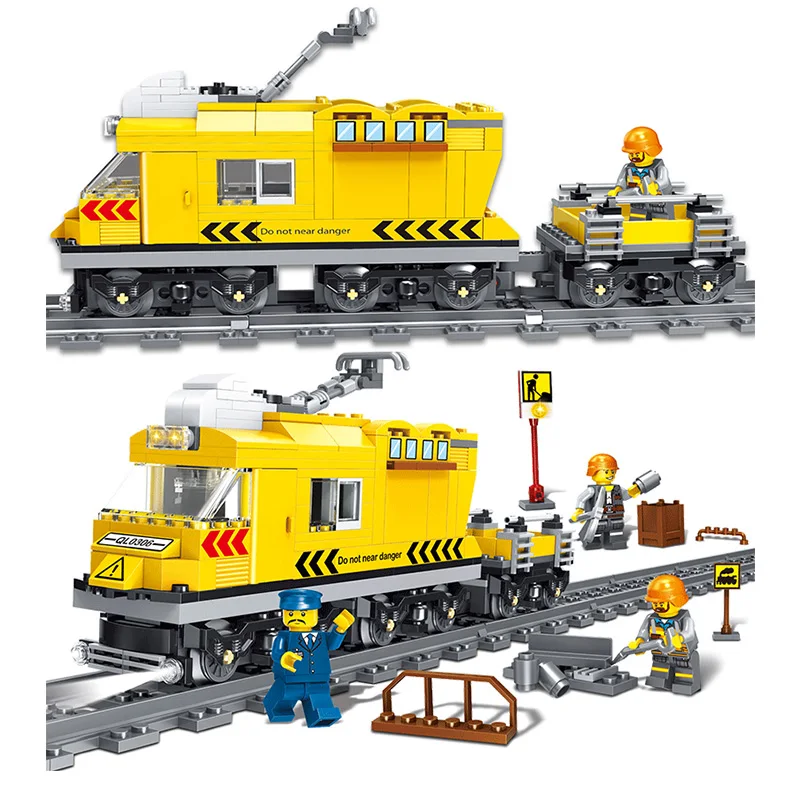 322pcs Boys assembled City Series gallop train train track children puzzle font b toys b font