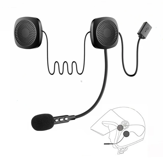 Motorcycle Bluetooth Helmet Headset Bluetooth 5.0 Motorcycle Sports Headset Motorbike Headphones Motorcycle Speakers Microphone Earphones Headphones AliExpress