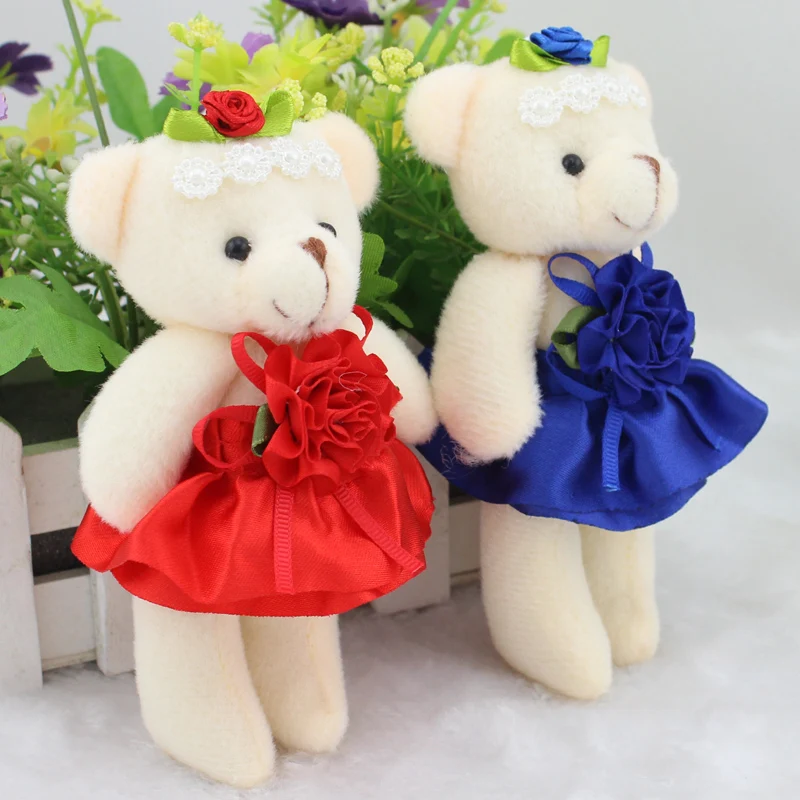 Wholesale cartoon teddy bear wedding doll gift font b baby b font girls font b toys