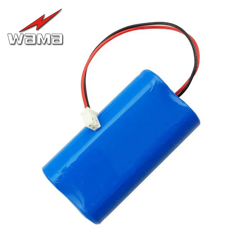 1x Wama 2200 мАч 18650 7 4 В литиевая аккумуляторная батарея 2S Power Bank для рыболовной лампы