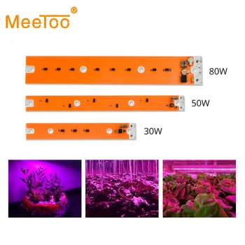

Full Spectrum LED Plant Grow Light LED COB Chip 30W 50W 80W 220V 110V DIY LED Phyto Lamp For Indoor Plants Seedlings High Power