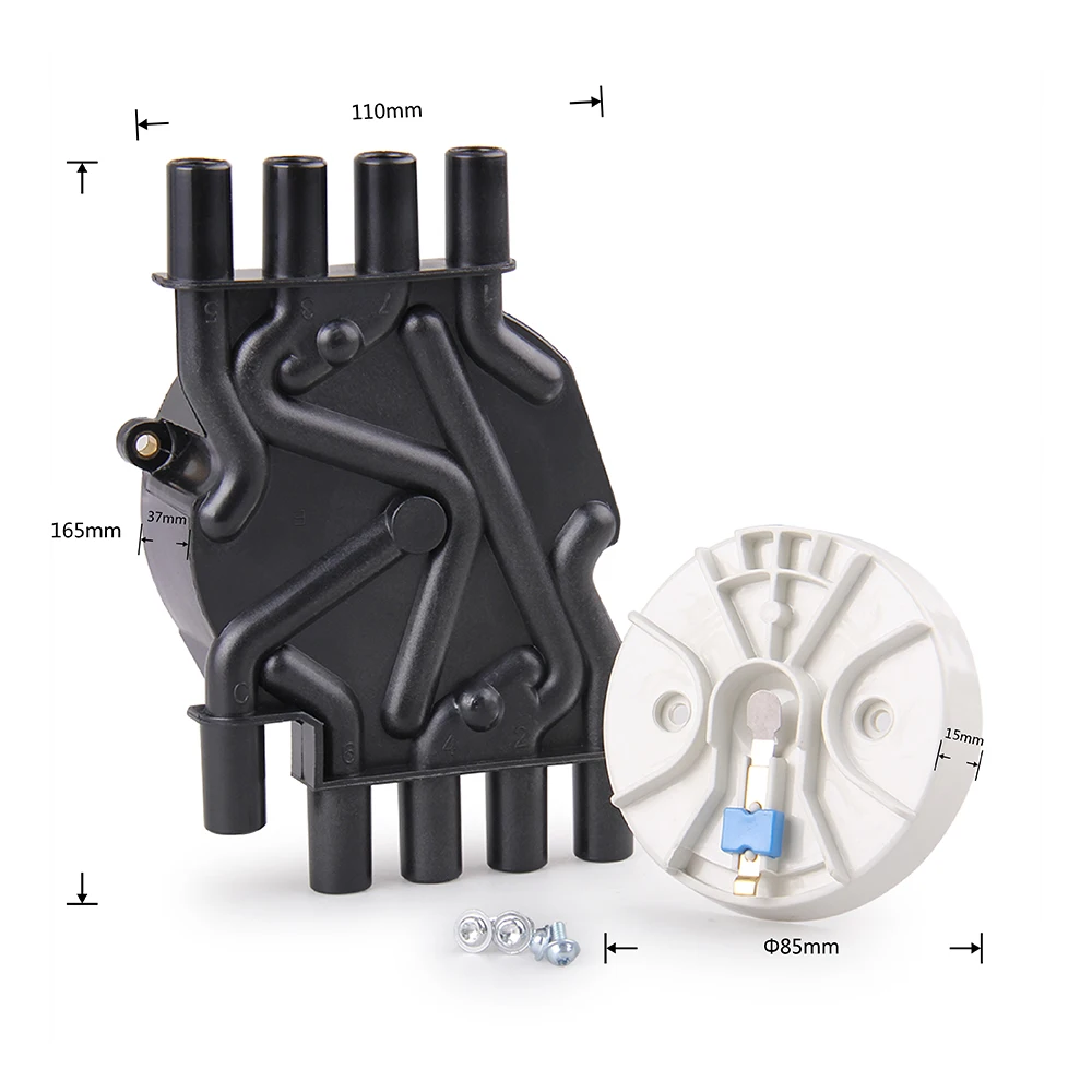 New Ignition Distributor Cap /& Rotor for Chevrolet Vortec V6 5.0L 5.7L GMC C1500