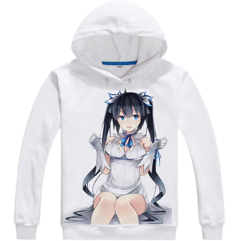 ファミリア神話danmachiパーカーアニメロリおっぱい女神コスプレo Nackトレーナーかわいいスウェット日本漫画ファン Aliexpress メンズ服