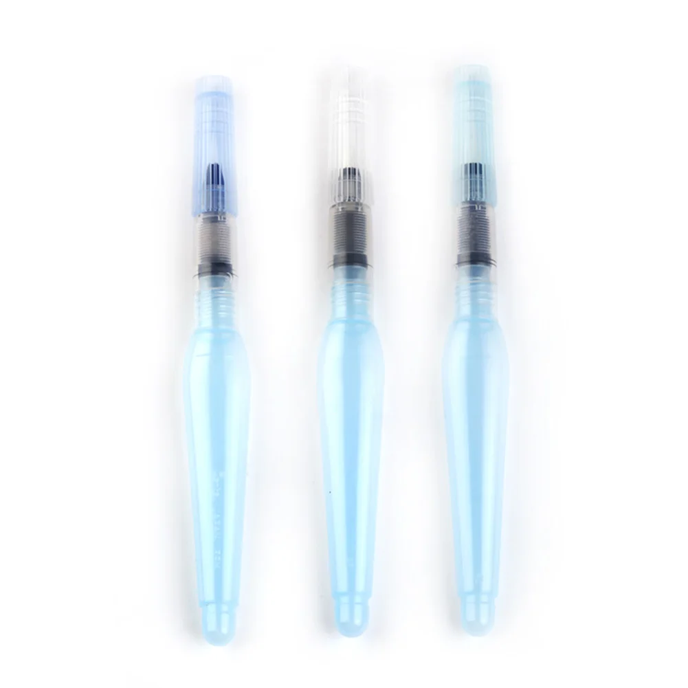 S/M/L Pilot товары для рукоделия кисть для рисования Posca ручка Touchnem водная кисть для чернил резервуар для воды каллиграфия цвет идеально подходит для цвета воды - Цвет: Blue of 3 sizes