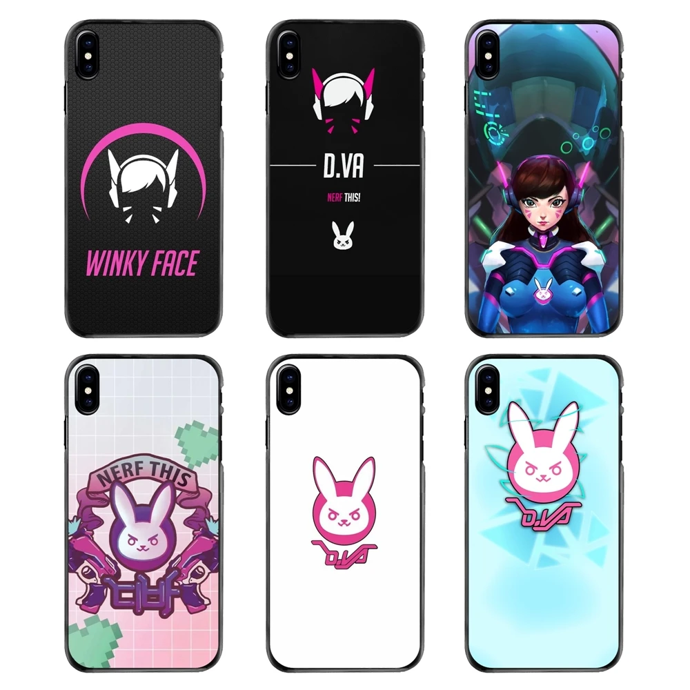 Игровой overwatch OW D Va для LG G6 L90 V20 Nexus 5X 6P K10 Moto E E2 E3 G G2 G3 G4 G5 PLUS X2 Play аксессуары чехлы