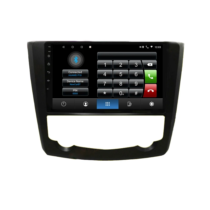 Top 9" 4G RAM 2.5D IPS 8 CORE Android 9.1 Car DVD Multimedia Player GPS For Renault Kadjar 2015 2016 2017 car radio navigation WIFI 17