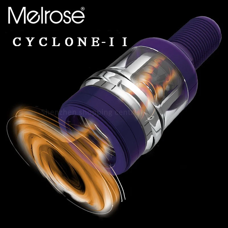 Hot Melrose Cyclone-II Electric USB Male Masturbator Hands Free Automatic Vagina Masturbation Cup Sex Toys For Men