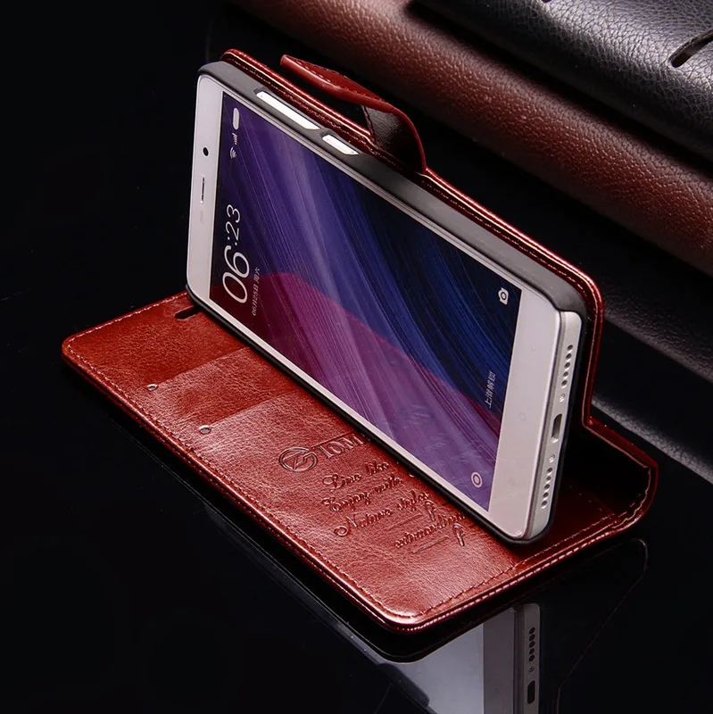 TOMKAS Phone Case For Conque Xiaomi Redmi 4 Pro Redmi 4 Cases Flip Leather Cover Wallet Case For Xiaomi Redmi 4 4Pro Prime  (2)