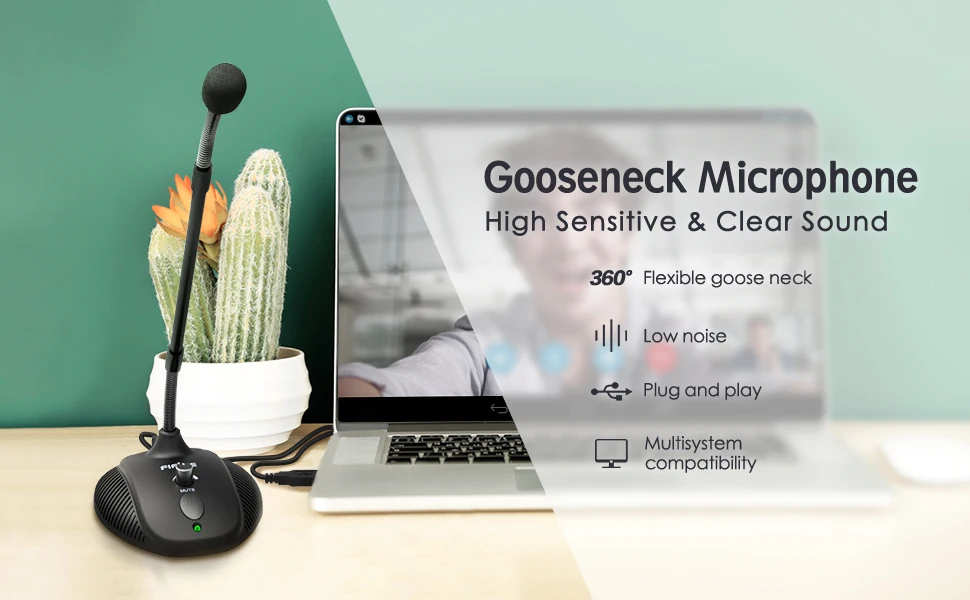 Microphone col de cygne, Micro USB