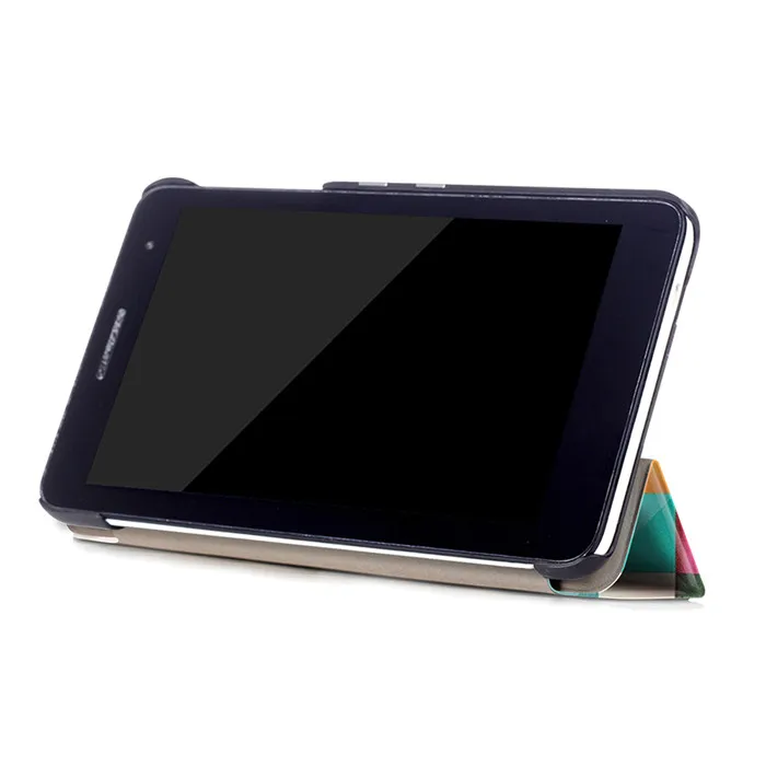 Искусственная кожа Стенд чехол для Huawei MediaPad T2 7.0 bgo-dl09 " Планшеты+ 2 шт. Экран протектор