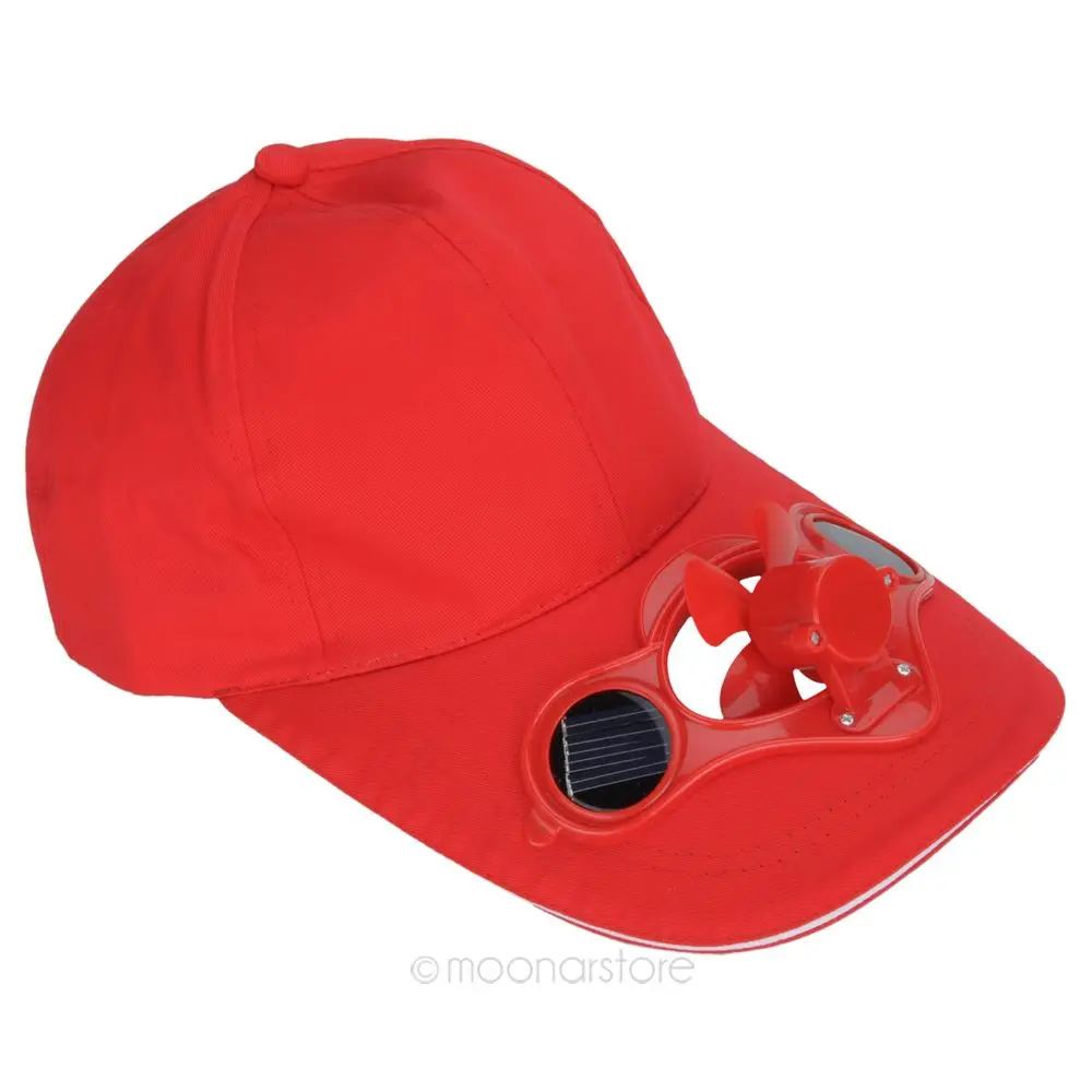 

Summer Outdoor Accessory Solar Power Charging Hat Cap with Cooling Fan for Outdoor Camping Hiking Wearing