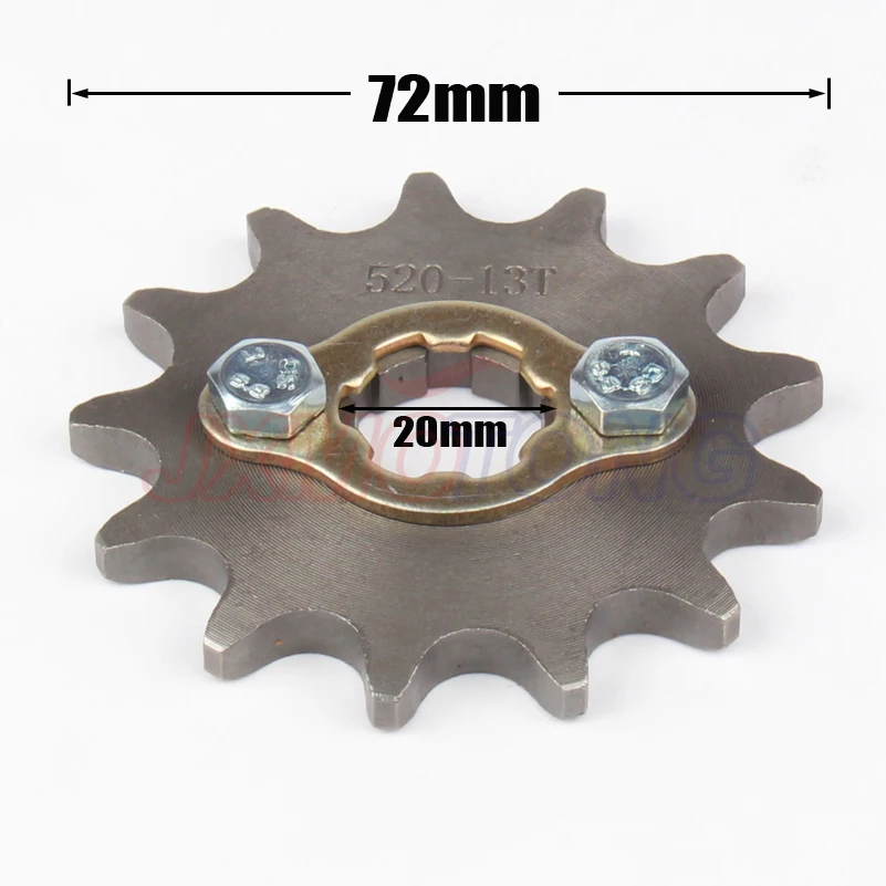 520 20mm Front Engine Sprocket For Honda Lifan ZongShen ATV Quad Dirt Pit bike Buggy motorcycle