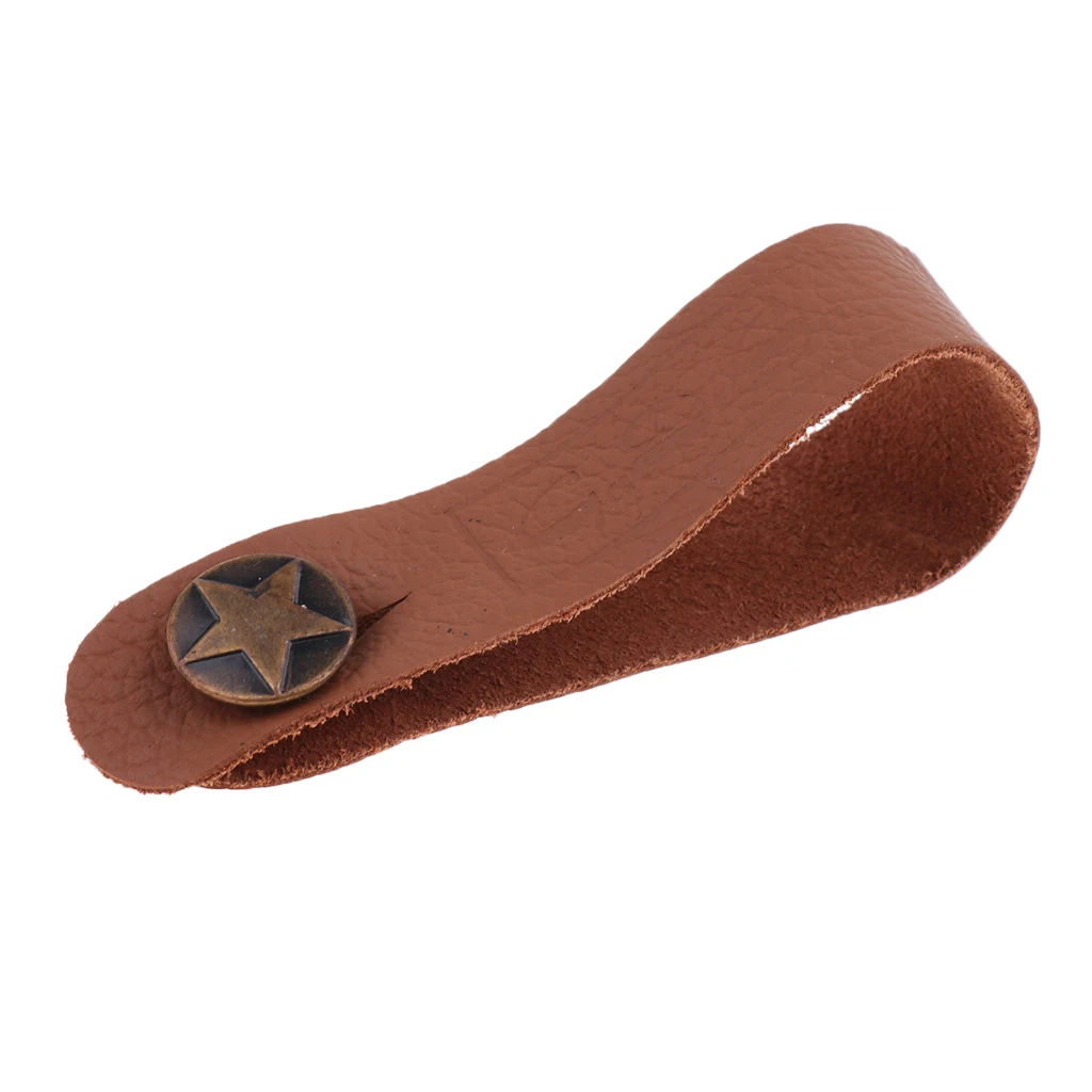 2 Pieces Acoustic Guitar Ukulele Strap Hook Button Antiskid Protector for Musical Instrument Parts