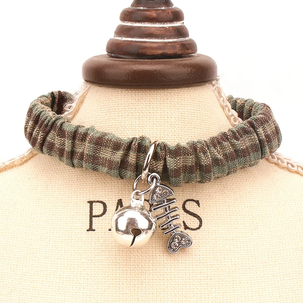 Cats Collars bell necklace Small Dogs Puppy Accessories For Pets Product Kitten Collars Chihuahua halsband kat Cats Collars bell necklace Small Dogs Puppy Accessories For Pets Product Kitten Collars Chihuahua halsband kat