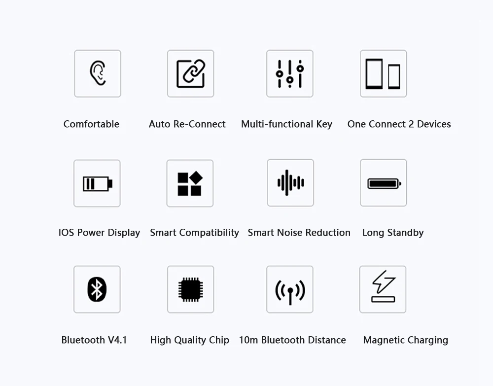 IPX8 Waterproof Bluetooth Earphone Mini V4.1 Wireless Headset Handsfree Car headfone Magnetic Charge Earbuds Sport Swim Earpiece (11)