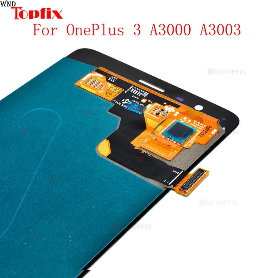5.5Inch LCD For Oneplus 3T A3000 A3003 Tested LCD Display Touch Screen Digitizer Assembly With Frame Replacement For OnePlus 3 (7)