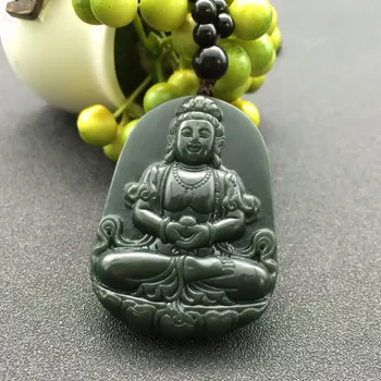 

bluestone Guanyin Pendant Male and female models Guanyin Bodhisattva Necklace