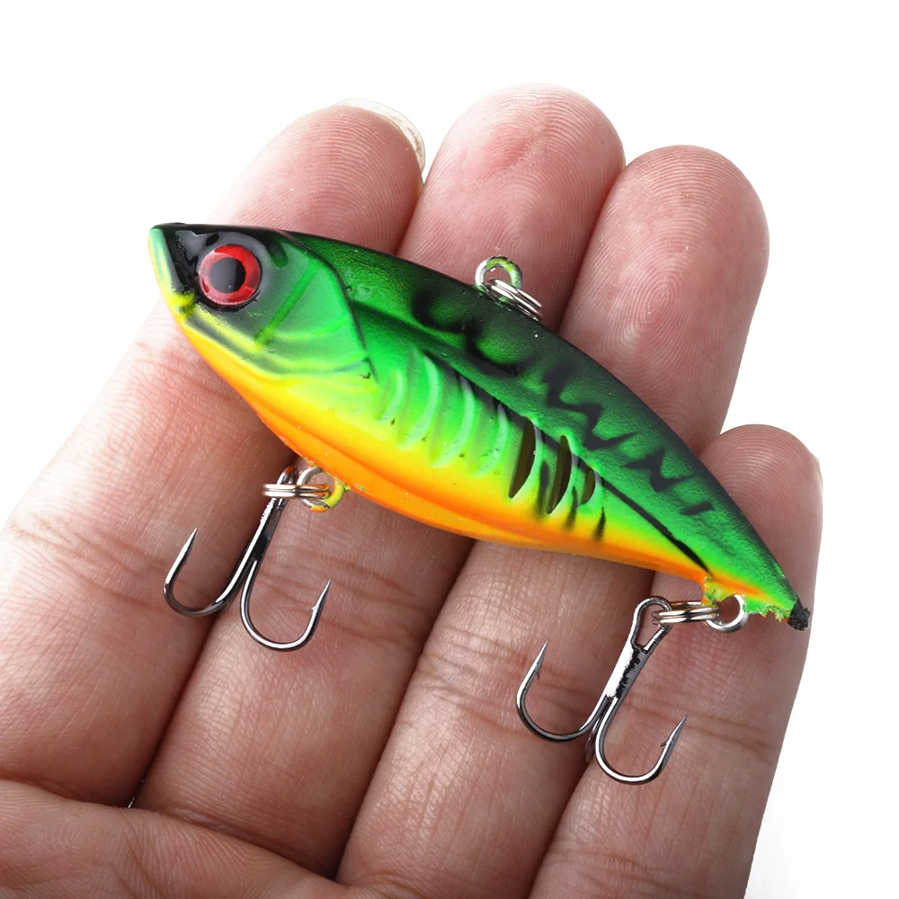 

5pcs 65mm 10.5g Fishing Lure VIB Rattlin Hook Fishing wobblers Sinking Vibra Rattlin Hooktion Lures artificial Hard Crank Baits