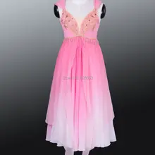 Юбки-пачки для взрослых, роковой, розовый цвет, с подкладкой, трико, платье-пачка балетные платья для девочек, состоит из двух слоев шифона BT9040