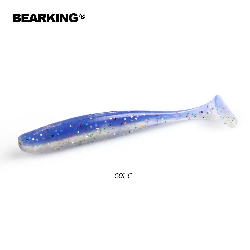 BEARKING Easy Shiner 5 см 7 10 искусственный рыболовный червь силиконовый окунь щука гольян