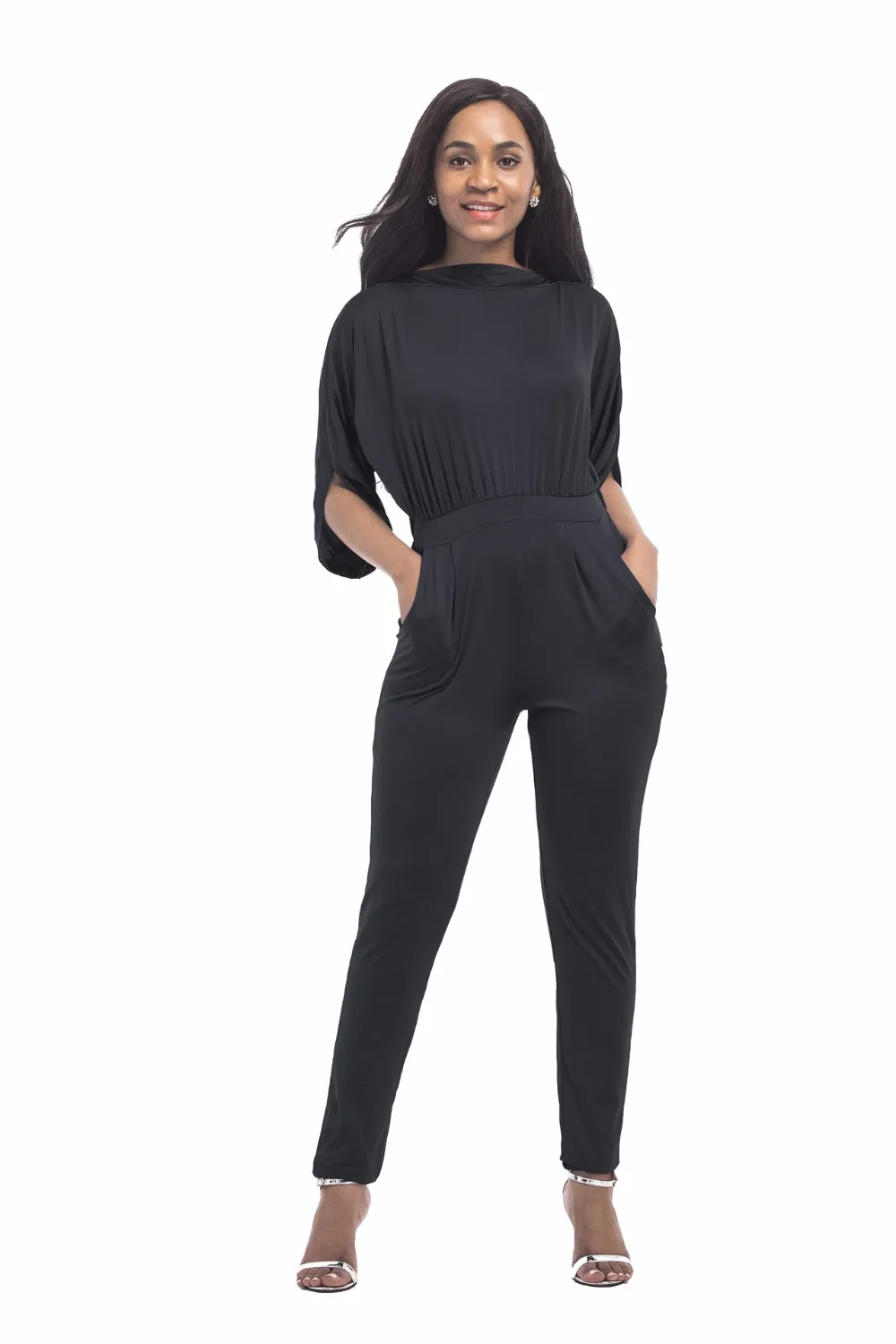 Women Jumpsuits Rompers New Casual Ladies Strapless Off The Shoulder