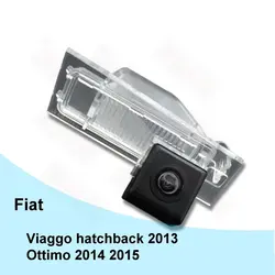 Для Fiat Viaggo хэтчбек 2013 Ottimo 2014 2015 камера заднего вида автомобиля trasera Авто обратный резервный парковка ночное видение водонепроницаемый