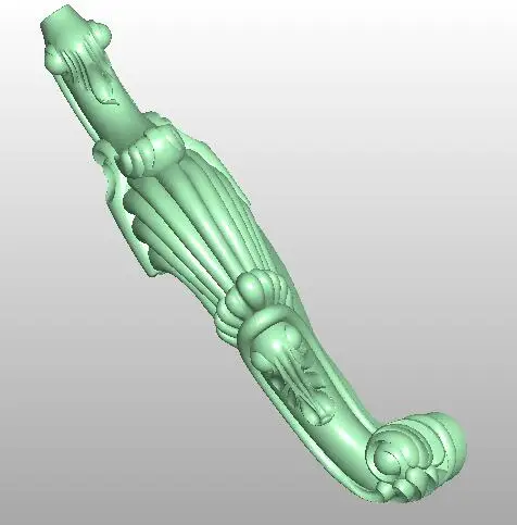 3D model STL format file for cnc router engraving furniture sofa cabinet chair leg pattern Artcam 751 | Инструменты
