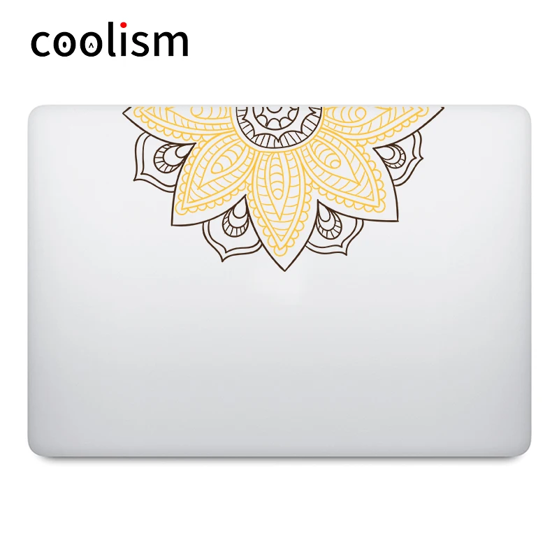 

Romantic Mandala Flower Laptop Sticker for Apple MacBook Decal Air Pro Retina Touch Bar 11 12 13 15 inch Mac Book Skin Sticker
