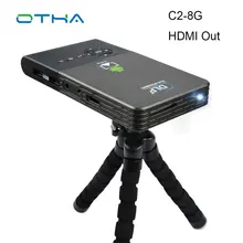 Otha Mini HDMI проектор в полном HD1080p дома Театр Android Wi-Fi Bluetooth Smart DLP проектор для школы бизнеса proyector