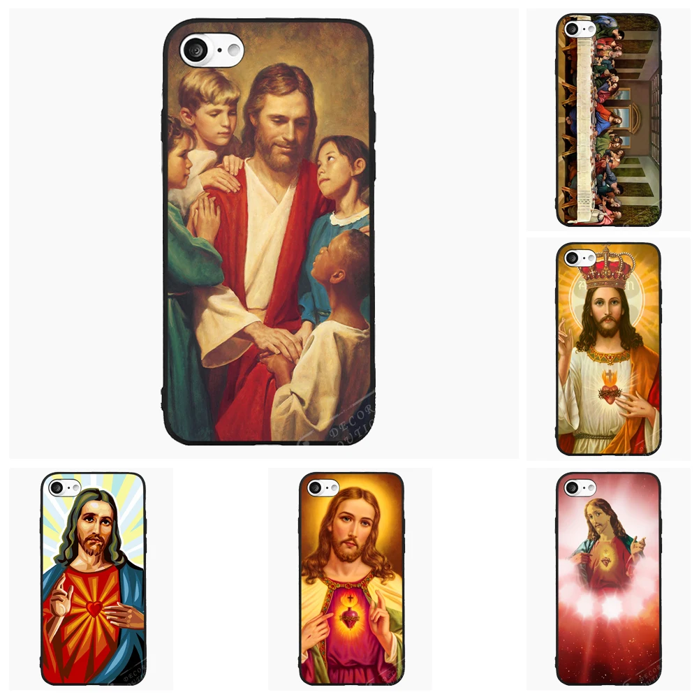 God Jesus Christ and Kids Vintage Cell Phone Case For Samsung Galaxy A