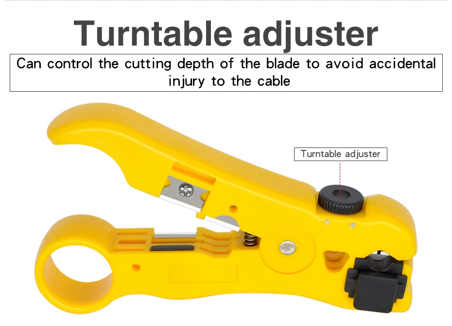 utp stp rg59 rg6 rg7 rg11 multi-funcional cortador str