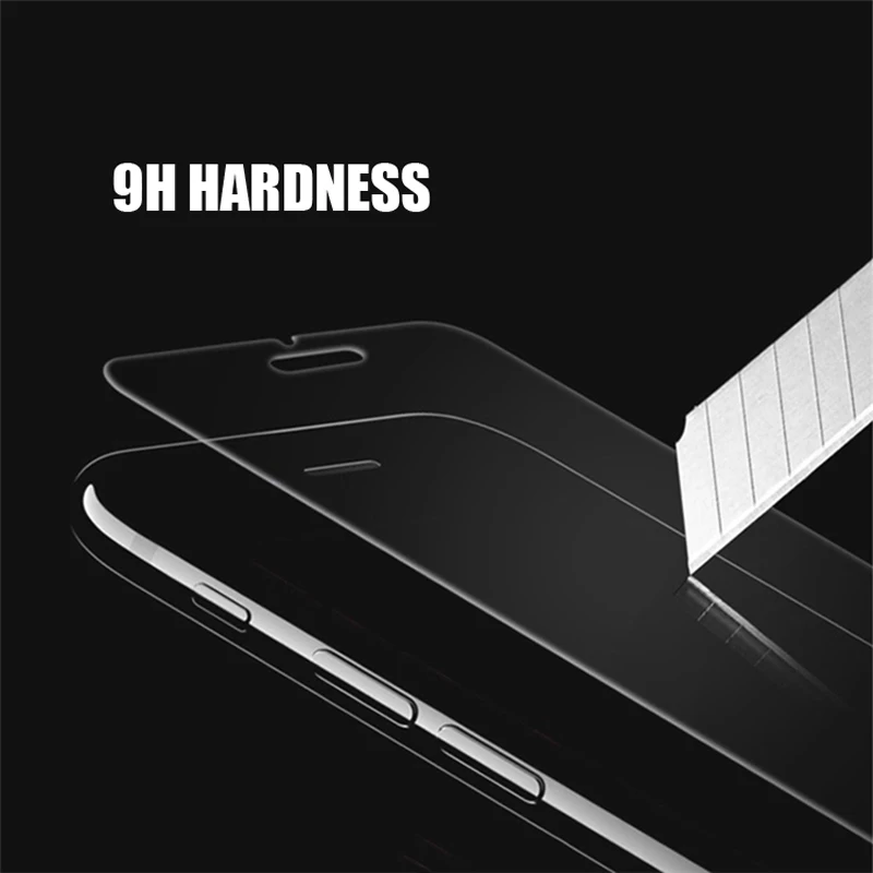 Защитное закаленное стекло для iPhone XS Max XR X защита экрана переднее 7 8 6 6s Plus 5S SE 5