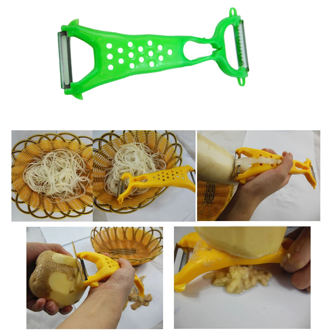 Best Sale Practical Convenient Vegetable Fruit Peeler Parer Julienne