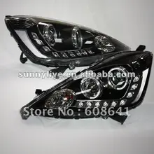 Для Fit Jazz светодиодный головной фонарь angel eyes от 2009 до 2010 лет