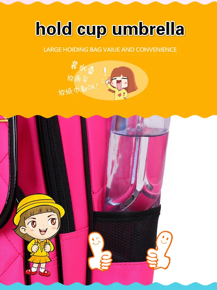 Водонепроницаемый детский школьный рюкзак для девочек детский ортопедический рюкзак школьный детский школьный рюкзак портфель Sac enfant