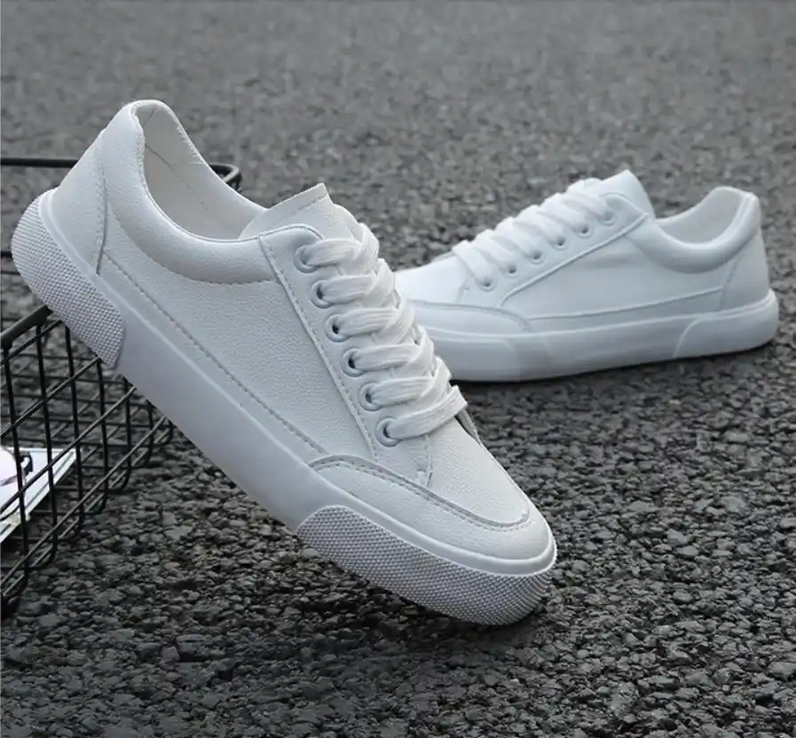 new style white shoes