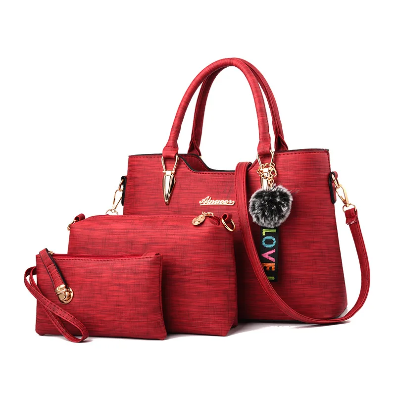 

Luxury Handbags Women Bags Designer Woman PU Leather Purses And Handbag Set Crossbody Bags For Women Famous Brand 01