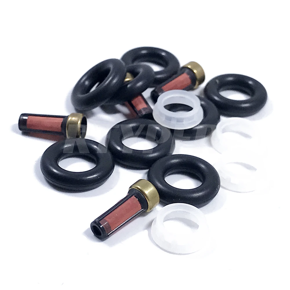 4 Sets Fuel Injector Repair Kits 02201 For Mazda Ford Focus Fiesta Mondeo Volvo 0280156154 0586156156 YF09-13-250