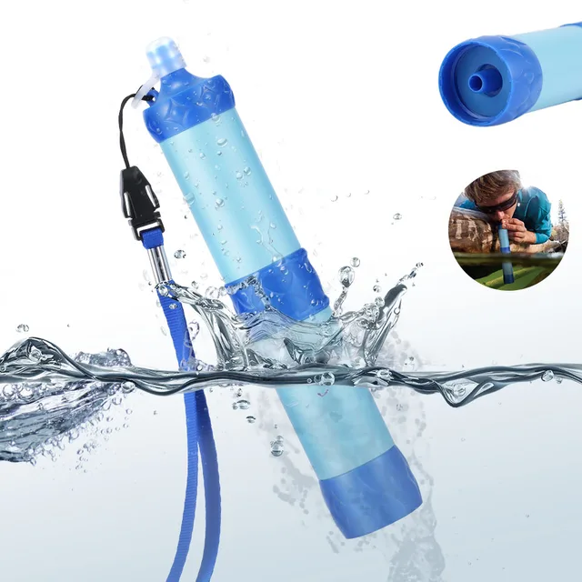 Portable Water Emergency Camping Hiking Pressure Outdoor Purifier Wild