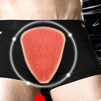 

Men Functional massager Electric stretching traine physiotherapy Vibration massage Enlargement Male Underpants Massage Health