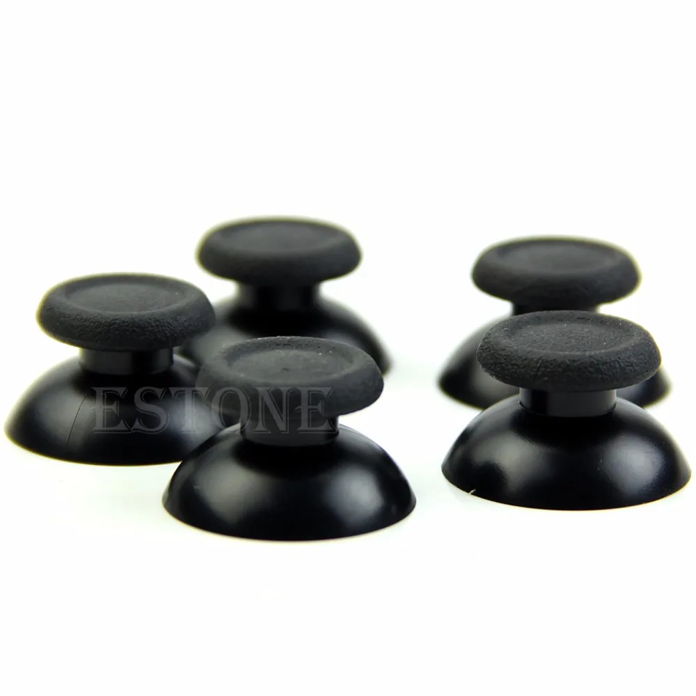 10 шт. Черный Сменный контроллер аналоговые Thumbsticks Thumb Stick для sony PS4-L060 горячий