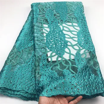 

African Tulle Lace Fabric Mesh Lace With Stones High Quality Embroidered African French Net Lace Fabric CHYF1-2